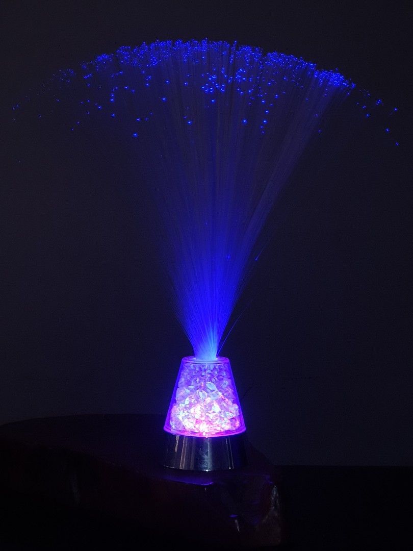 FIBER OPTIC LAMP (Category: Lighting) located in Las Pinas. Submitted by oldsthetics (Listing ID 1458933168, Image 3). Description: FIBER OPTIC LAMP This is a used item Preloved and not new May have imperfections Typical of age and usage Flaws on some fibers Kindly check the photos carefully to make sure that this used condition suits you Detailed realtime photos/video are available for a closer look Selling as collectible or as intended For 150�