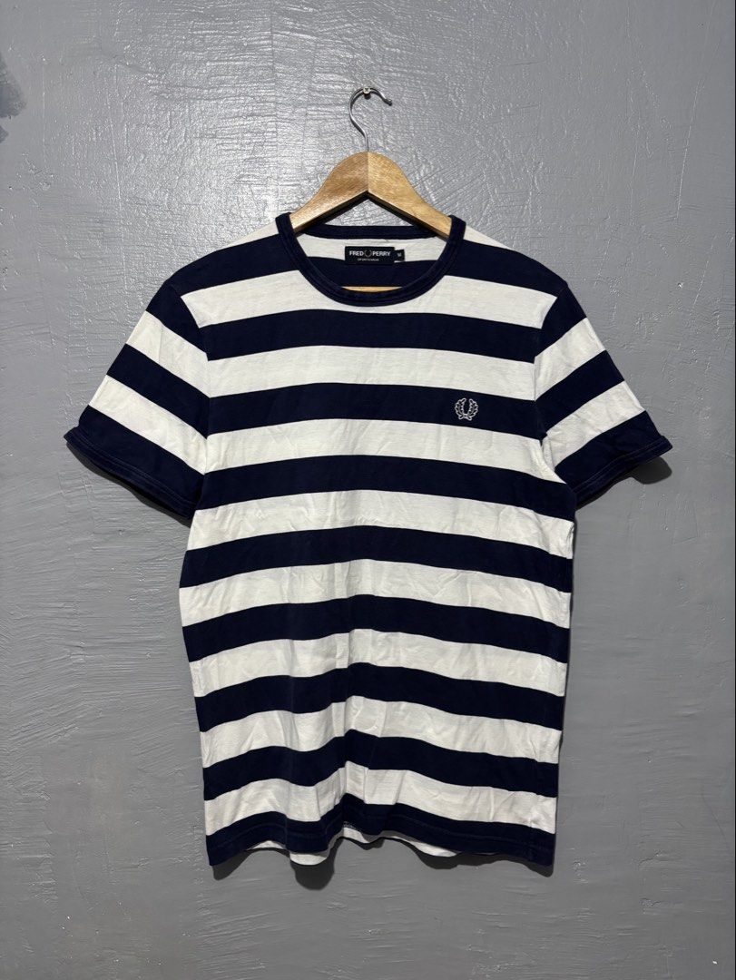 Fred Perry - Stripe Sportswear - Medium (Category: Activewear) located in Cavite. Submitted by playerscollection (Listing ID 1459022541, Image 1). Description: Pit to pit width; 20 length: 27 color rate - 9/10 ₱1500 📩 .