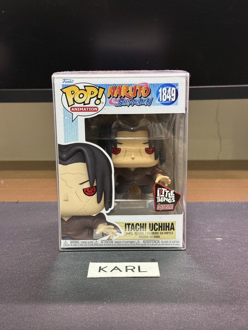 Funko #1849 Itachi Uchiha Reanimated TLT (Category: Designer & Blind Box Toys) located in Pasig City. Submitted by kulassicworld (Listing ID 1459006271, Image 1). Description: FS / WTS Funko Pop #1849 Itachi Uchiha Reanimated TLT Price: P2,399 On hand NOOB W/ free protector PM me if interested. Can send detailed pics. SF c/o buyer 📍Ortigas Pasig.