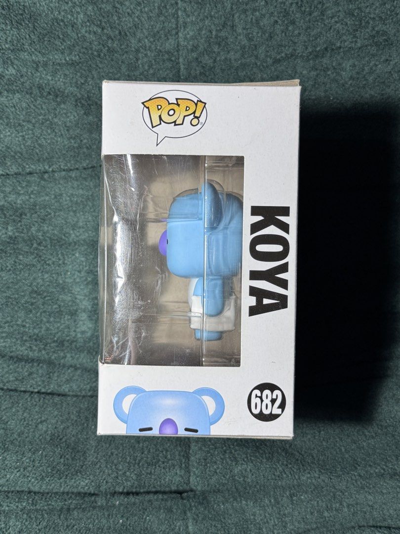 Funko Pop BT21 Koya 682 Vinyl Figure (Category: Designer & Blind Box Toys) located in Manila. Submitted by goldieluvks (Listing ID 1459021144, Image 2). Description: ⬇️ PLEASE READ DESCRIPTION ⬇️ lfb wts Funko Pop BT21 Koya 682 Vinyl Figure - authentic, licensed merch - pre-loved, mint condition PAYMENT METHOD 💵 - only accepting upfront payments through GCash or MariBank HOW TO RECEIVE? 🤔 - Meet up: Mall of Asia (MOA) or any LRT 1 station TBD (