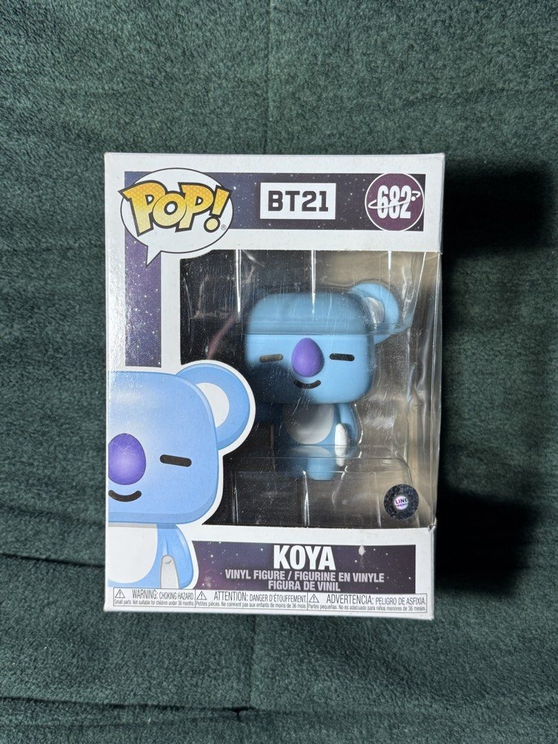 Funko Pop BT21 Koya 682 Vinyl Figure (Category: Designer & Blind Box Toys) located in Manila. Submitted by goldieluvks (Listing ID 1459021144, Image 1). Description: ⬇️ PLEASE READ DESCRIPTION ⬇️ lfb wts Funko Pop BT21 Koya 682 Vinyl Figure - authentic, licensed merch - pre-loved, mint condition PAYMENT METHOD 💵 - only accepting upfront payments through GCash or MariBank HOW TO RECEIVE? 🤔 - Meet up: Mall of Asia (MOA) or any LRT 1 station TBD (