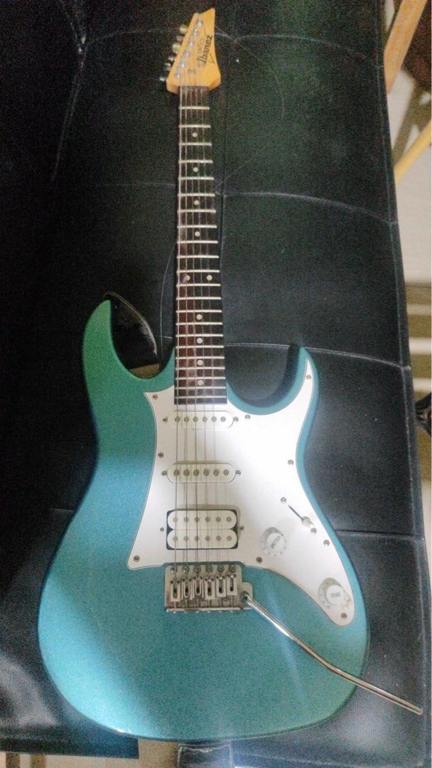 Gio Ibañez stratocaster (Category: Other Audio Equipment) located in Las Pinas. Submitted by secondstorys (Listing ID 1458993965, Image 2). Description: rfs: Not frequently used. Guitar cable and case included. price still negotiable .