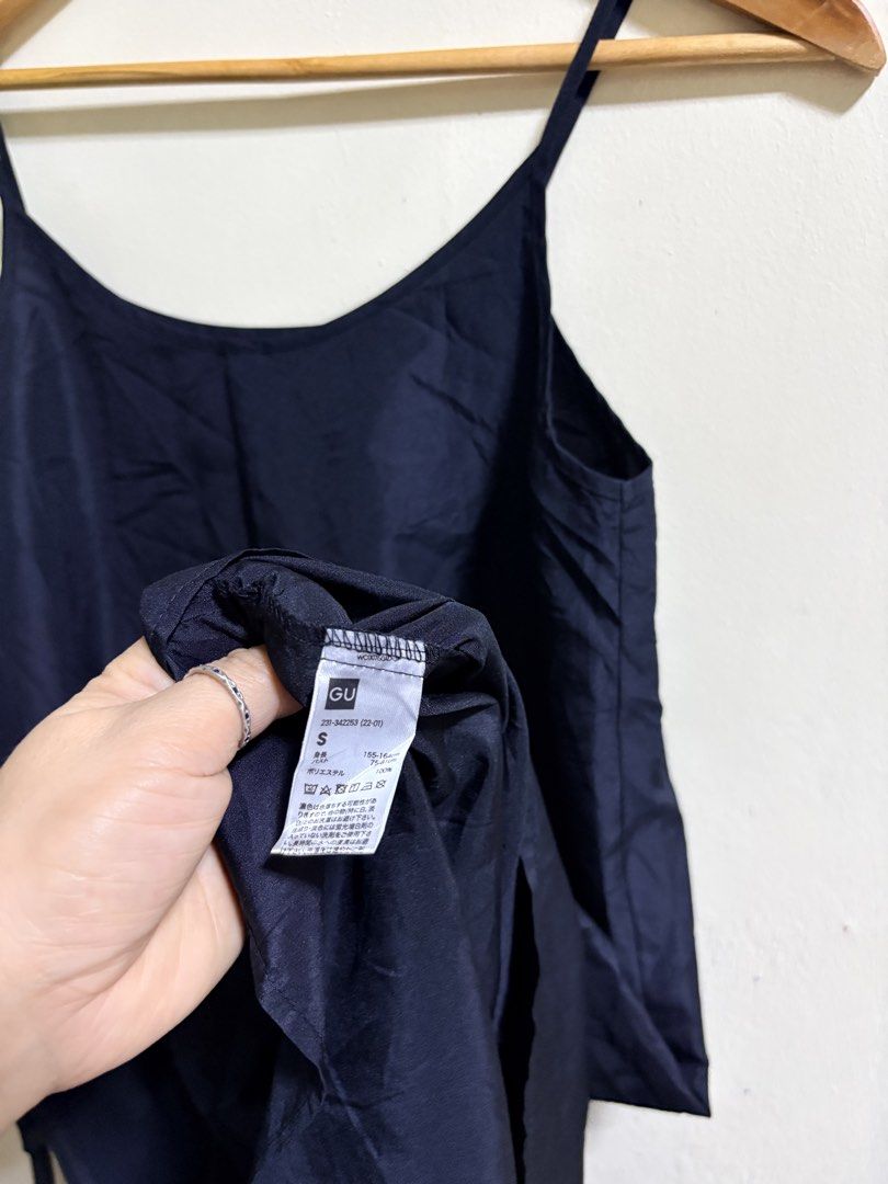 GU Black Spaghetti Strap Mini Dress Size S (Category: Dresses) located in Paete. Submitted by skydruemadison (Listing ID 1459084008, Image 2). Description: - GU black slip dress - Features spaghetti straps - Mini length - Simple and versatile design - Perfect for layering or wearing on its own - Easily dressed up or down.