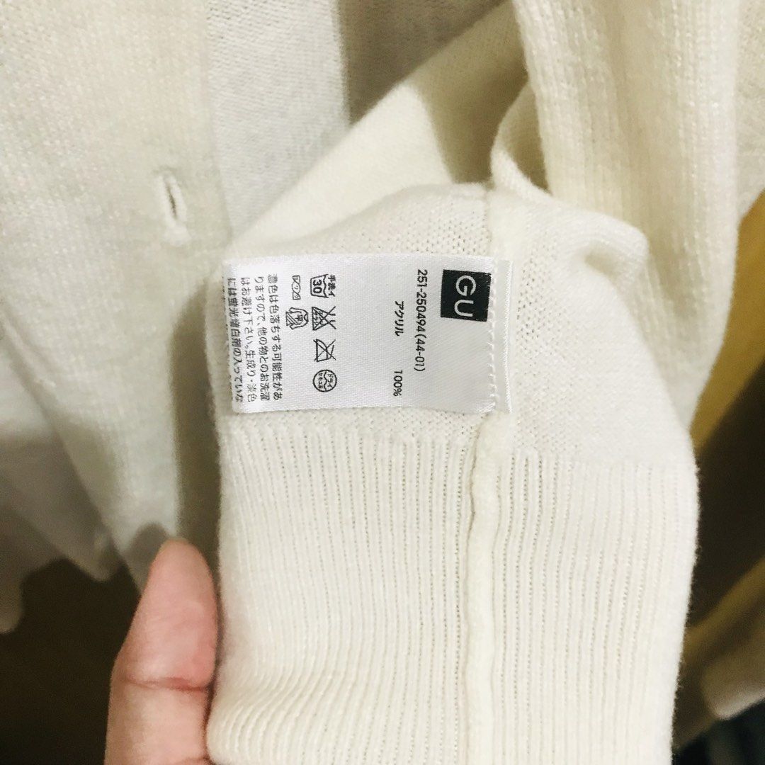 GU Button-Up Cardigan (Category: Coats, Jackets and Outerwear) located in Pantabangan. Submitted by ninizz (Listing ID 1458979049, Image 3). Description: location: baguio city.