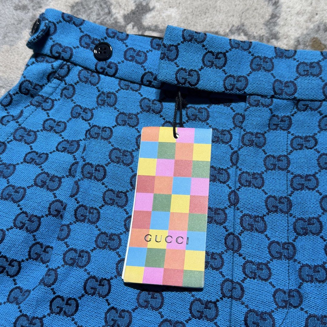Gucci Monogram Blue Shorts (Category: Luxury Apparel) located in Dagupan City. Submitted by barcelonaa35153 (Listing ID 1458999907, Image 3). Description: .