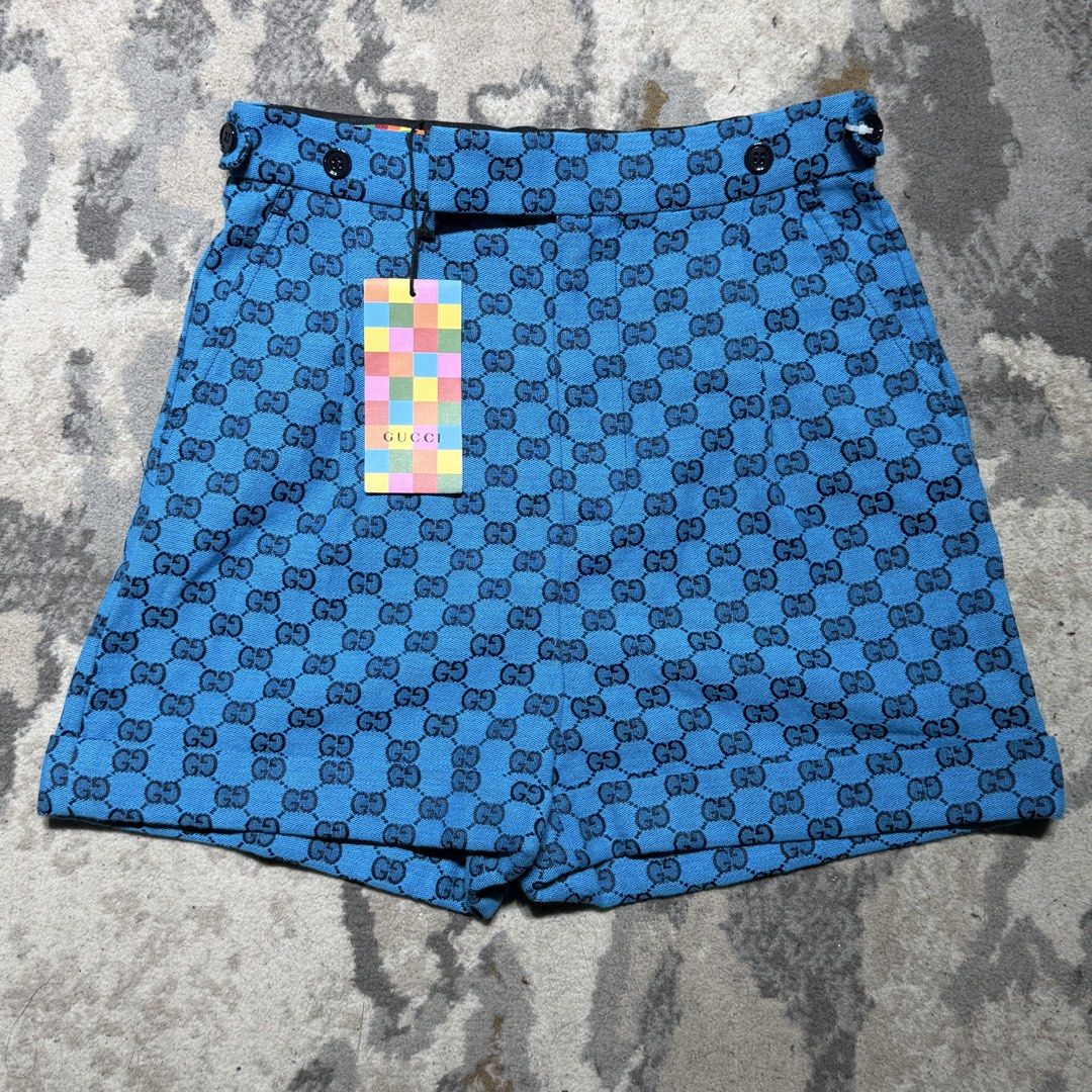 Gucci Monogram Blue Shorts (Category: Luxury Apparel) located in Dagupan City. Submitted by barcelonaa35153 (Listing ID 1458999907, Image 1). Description: .