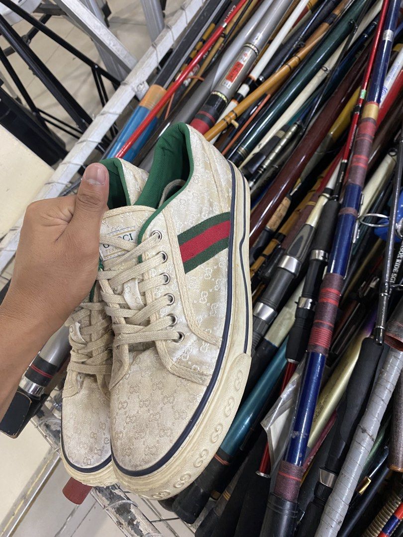 Gucci tennis (Category: Sneakers & Footwear) located in Manila. Submitted by mikeed. (Listing ID 1458927441, Image 1). Description: Gucci tennis need wash only size 43 .