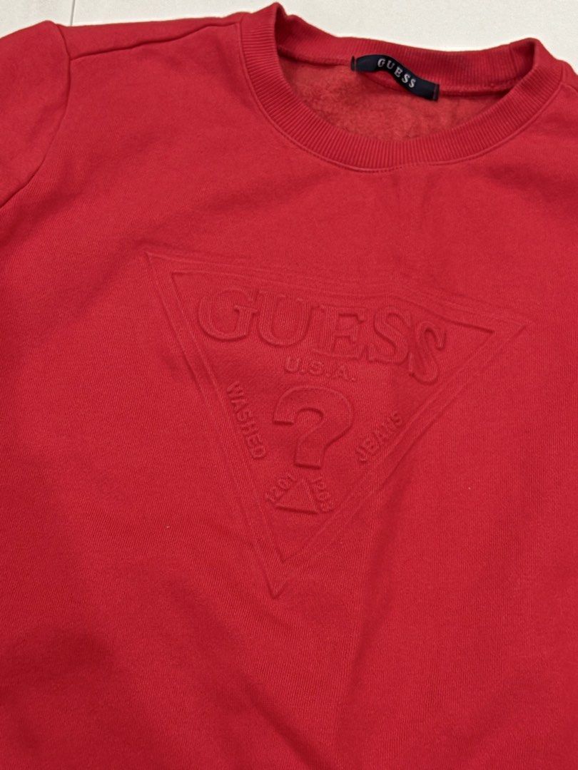 Guess Sweatshirt (Category: Announcements) located in Iligan City. Submitted by jvemae (Listing ID 1459009043, Image 1). Description: used once only.
