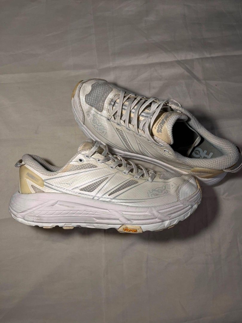 Hoka mafate speed 2 (Category: Other Sports Equipment and Supplies) located in Manila. Submitted by _thrift_time (Listing ID 1458930286, Image 2). Description: Thrifted Excellent condition Quality color rate.