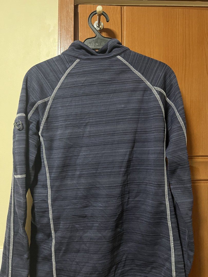 Holloway Penn Medicine Zip-Up Jacket (Category: Coats, Jackets and Outerwear) located in Baguio. Submitted by kquizon1037 (Listing ID 1459008822, Image 2). Description: - Navy blue Holloway jacket - Penn Medicine logo - Full zip-up front - Stand-up collar - White contrast stitching throughout - Size: Medium - Ideal for cooler weather or showing school spirit.