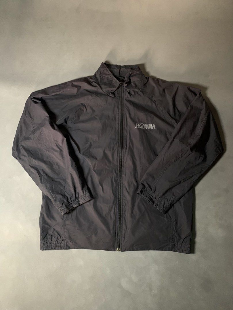 Honma Full-Zip Windbreaker Jacket (Category: Coats, Jackets and Outerwear) located in Manila. Submitted by thrift_ni_jepoy (Listing ID 1458938379, Image 1). Description: Size: L Dimes: 23x26 Condition: 10 Color rate: 10 Issue: none.