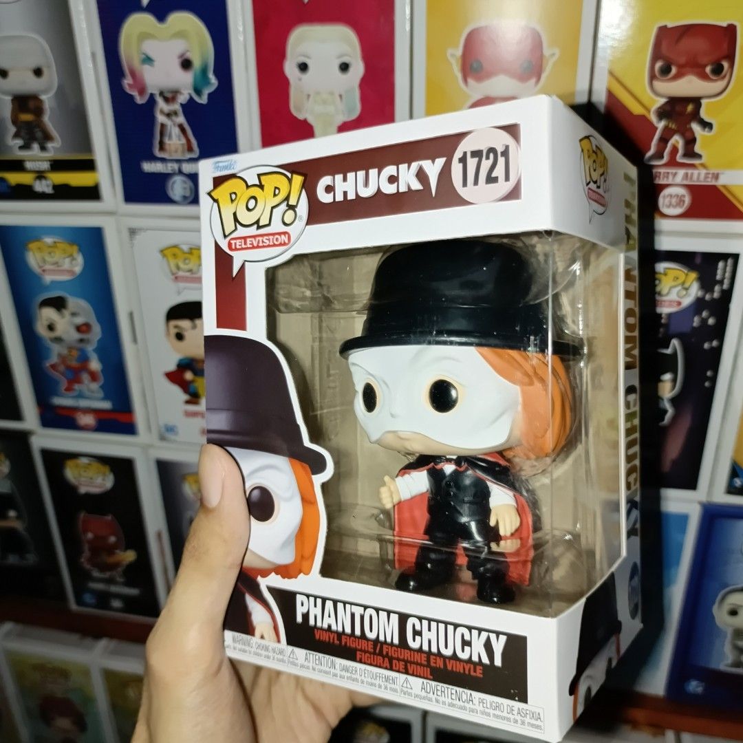 Horror Funko Pop! Phantom Chucky #1721 (Category: Designer & Blind Box Toys) located in Marikina City. Submitted by spiderraff (Listing ID 1459012086, Image 1). Description: .