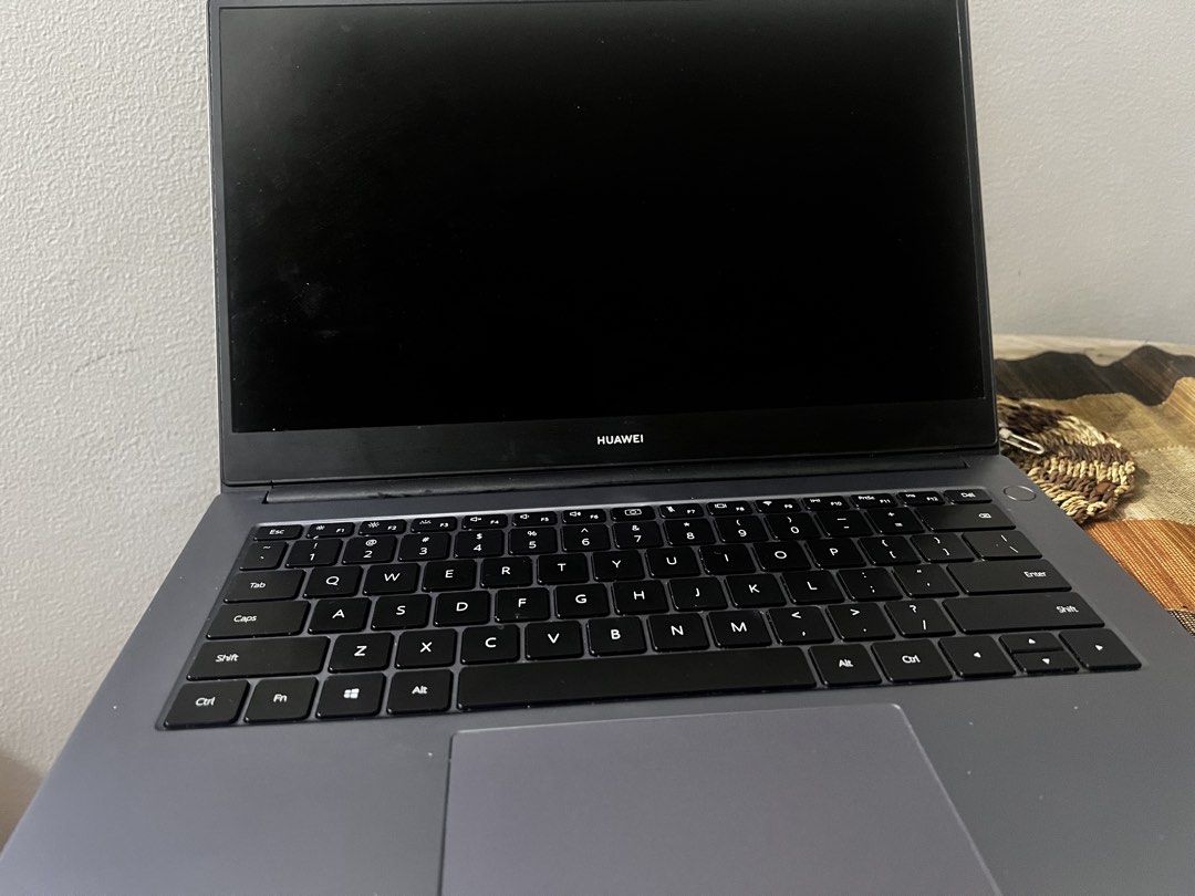 Huawei Matebook D14 Laptop (Category: Laptops & Notebooks) located in Manila. Submitted by teesnall_ (Listing ID 1458986783, Image 2). Description: - Sleek and lightweight Huawei Matebook D14 - Ideal for everyday tasks and portability - Comfortable keyboard for typing - Bright and clear display - Includes original charger - Ready for a new owner.