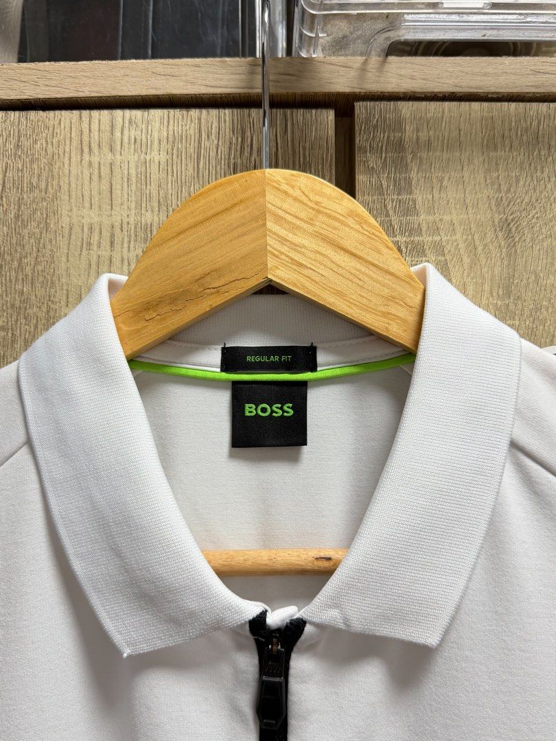 Hugo Boss Polo Shirt (Category: Activewear) located in Cavite. Submitted by akeisha0412 (Listing ID 1458912731, Image 3). Description: Hugo Boss Polo Shirt Size Large W-22 L-28 Brand New Condition Brand New Condition 2,800.