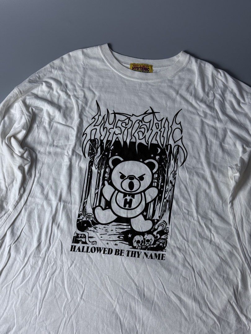 Hysteric Glamour Gothic Teddy Longsleeve (Category: Coats, Jackets and Outerwear) located in San Pablo. Submitted by zzz.archvs (Listing ID 1459085072, Image 2). Description: Still in excellent condition No flaw Measurements on pictures .