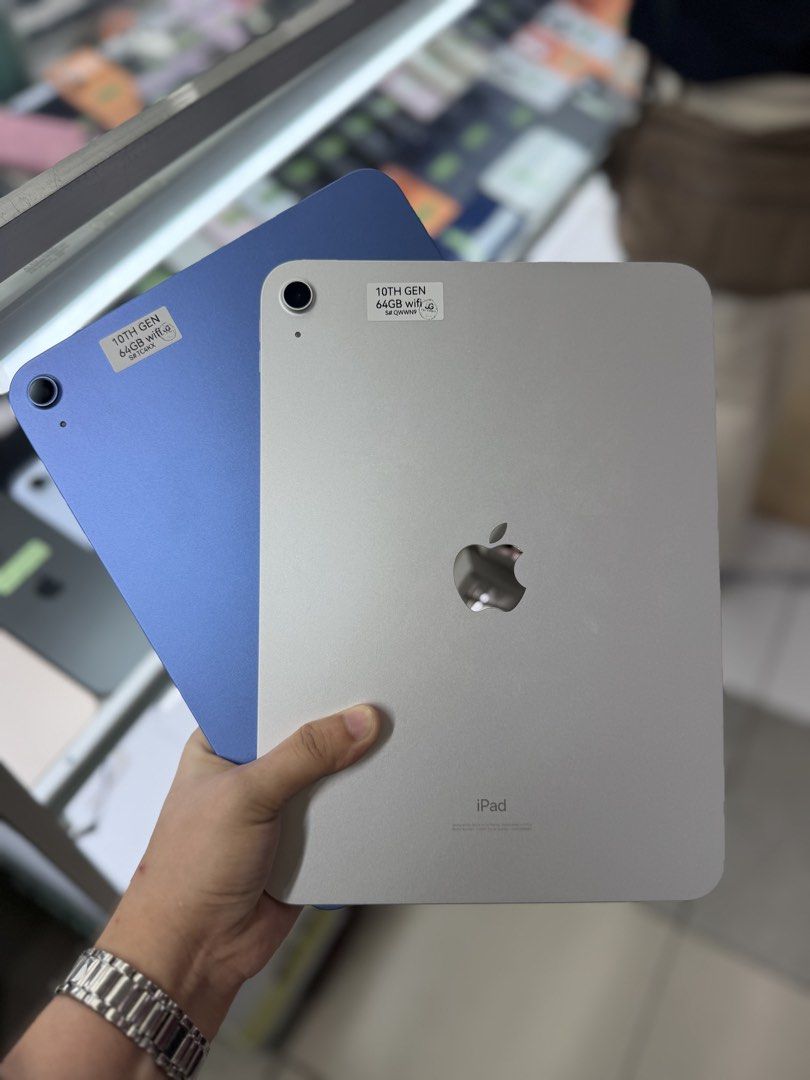 Ipad 10th gen 64GB wifi only no issues (Category: iPad) located in San Juan City. Submitted by najihahtelecomshop2018 (Listing ID 1459018008, Image 1). Description: Legit Store | Original unit FOR SALE | TRADE / SWAP ▫️INSTALLMENT thru: 🔸Credit Card (straight / installment) 🔸Ggives / Gcredit + 6% interest 🔸Spay Later + 6% interest (RFS: Buy and Sell any kinds of Gadgets) Description: Ipad 10th Gen 64GB Wifi omly No hidden Issues No history of 