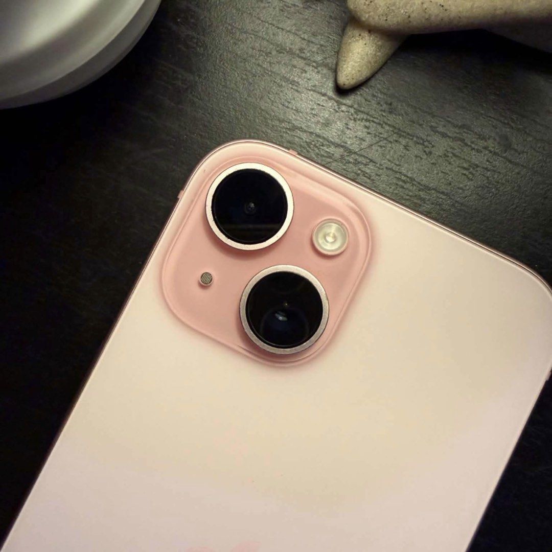 Iphone 15 pink (128 GB) (Category: Cases & Sleeves) located in Manila. Submitted by shyyy24 (Listing ID 1458920732, Image 2). Description: LADY OWNED FOR SALE 25K 💗 IPHONE 15 128GB (PINK) * FACTORY UNLOCKED / ANY SIM CARD * 87% BATTERY HEALTH * NO HISTORY OF REPAIR / 100% NO ISSUE * FACE ID WORKING * TRUETONE WORKING * ORIGINAL ALL PARTS * INCLUSIONS: UNIT AND CASES 📍 CAN DO MEET UP OR DELIVERY.