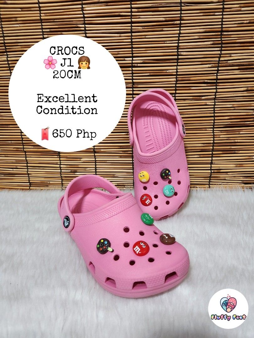 J1- Preloved Original Crocs for Kids (Category: Babies & Kids Fashion) located in Navotas City. Submitted by FluffyFeet (Listing ID 1459007491, Image 1). Description: NEW ARRIVAL❗️ This is a PRELOVED ORIGINAL CROCS FOR KIDS❗️❗️ Please manage your expectations ❤️ 📌Strictly MINE NOW, PAY NOW ONLY❗️ (Unless suki na po na maayos kausap at iwas cancellation) 📌You may ask for other photos before placing order/s STRICTLY NO RETURN, NO EXCHANGE UNLESS 