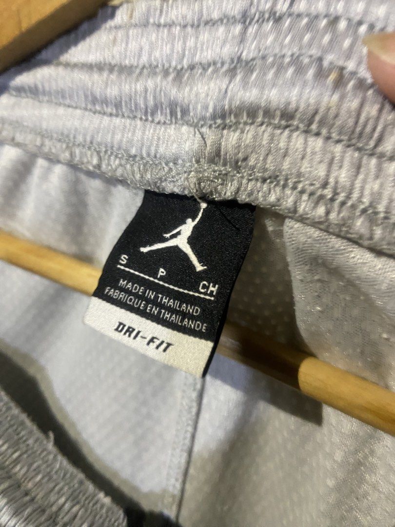 Jordan Cement Shorts (Category: Shorts) located in Cavite. Submitted by makoyfinds (Listing ID 1459054527, Image 3). Description: Waist : Freesize 32 - 40 Length : 23 Leghole : 11 Thigh : 14 Minimal Issue Good Condition 10/10 color rate J&T Express Gcash / MariBank Tanza, Cavite location.
