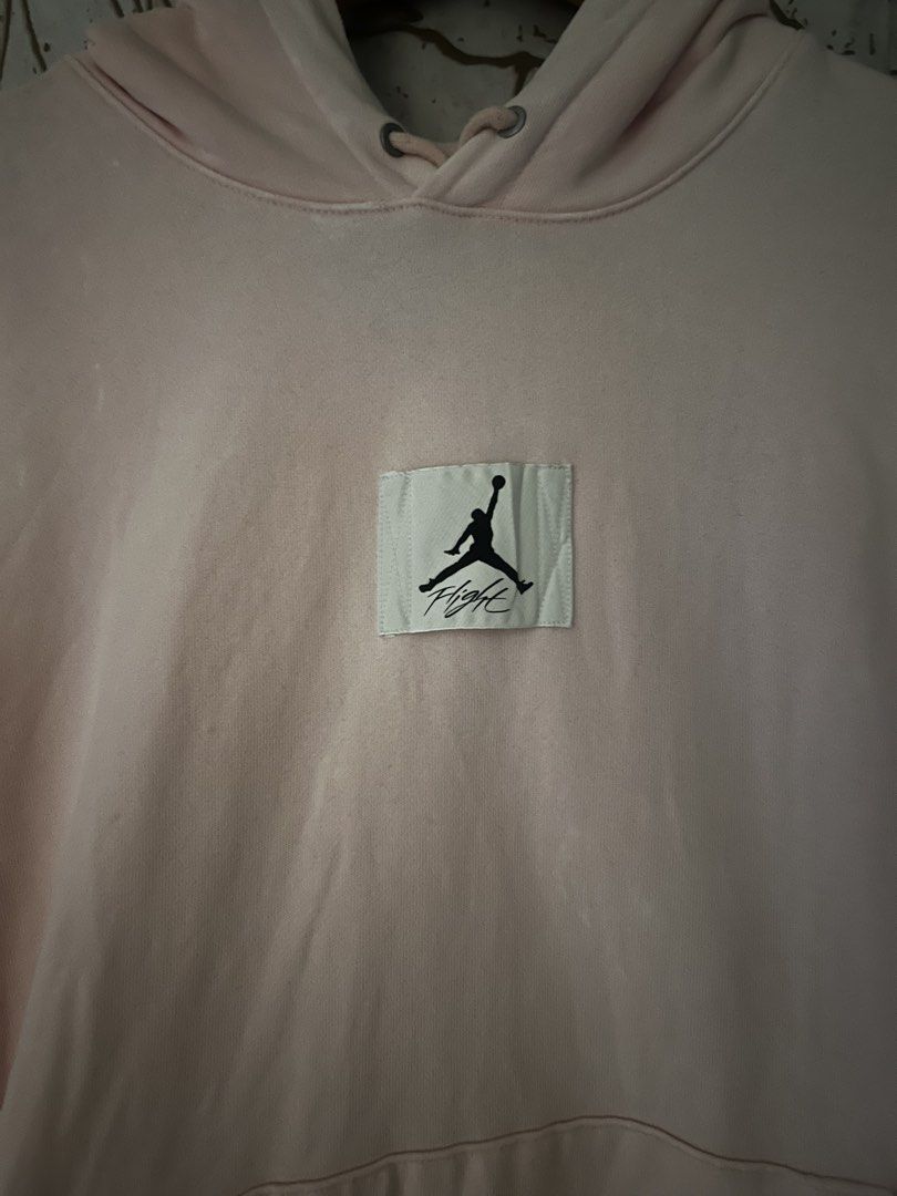 JORDAN WASHED PINK HOODIE (Category: Coats, Jackets and Outerwear) located in Manila. Submitted by dwyaneallen (Listing ID 1459087128, Image 2). Description: - Pink Jordan hoodie - Features iconic Jordan Flight logo on chest - Made from comfortable 100% cotton - Tagged XXL, but please check measurements for best fit - Ideal for everyday casual wear.