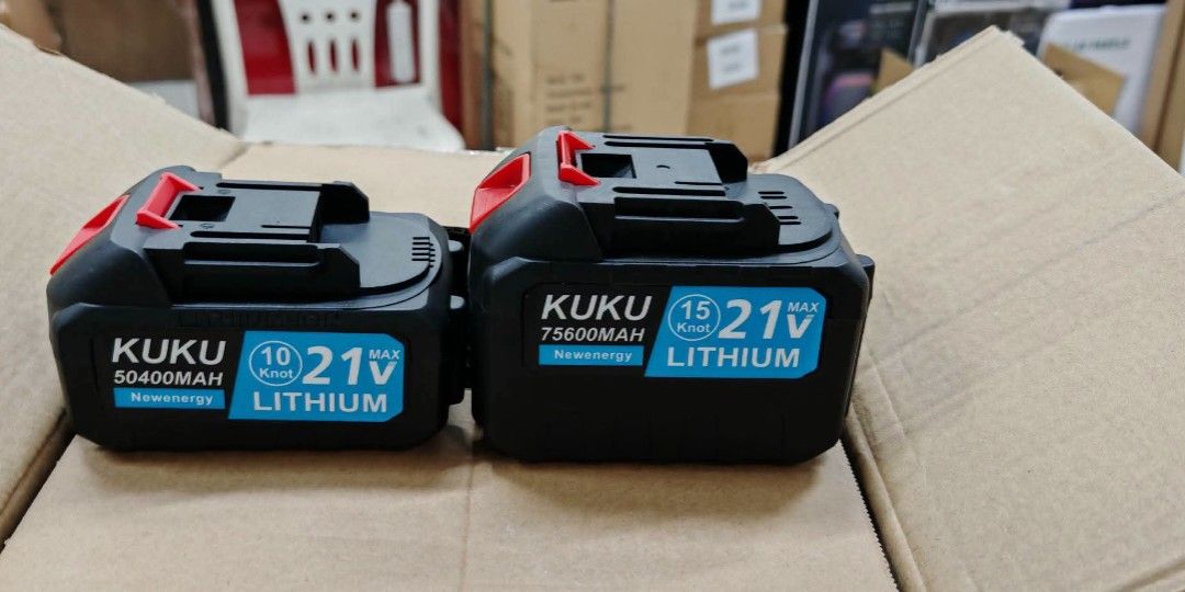 Kuku rechargeable battery (Category: Batteries & Chargers) located in Manila. Submitted by yzlshop (Listing ID 1458940212, Image 2). Description: 600--50400 mah 750--75600 mah 890--100800mah 1300--151200mah.