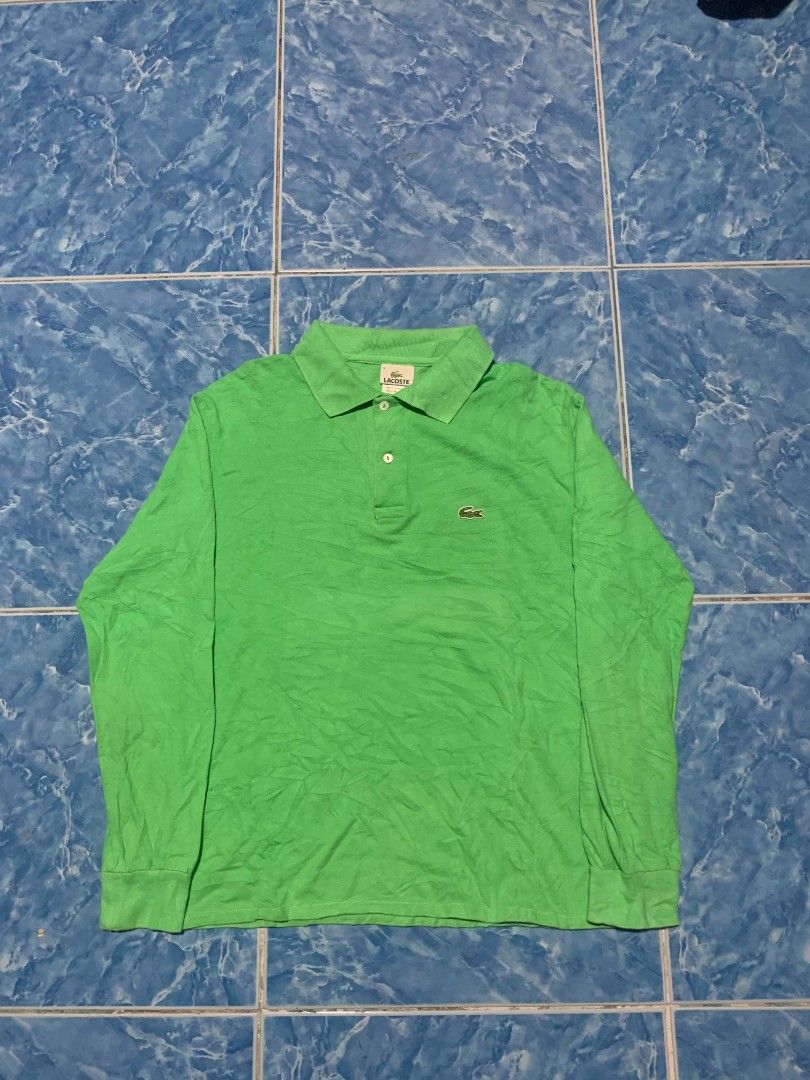 LACOSTE POLO LONG SLEEVE (Category: Tshirts & Polo Shirts ) located in Kapalong. Submitted by prfy_gmrno (Listing ID 1459003286, Image 1). Description: EXCELLENT CONDITION NO ISSUE SIZE M DIMES W-20 L-27 COLOR RATE 9/10.