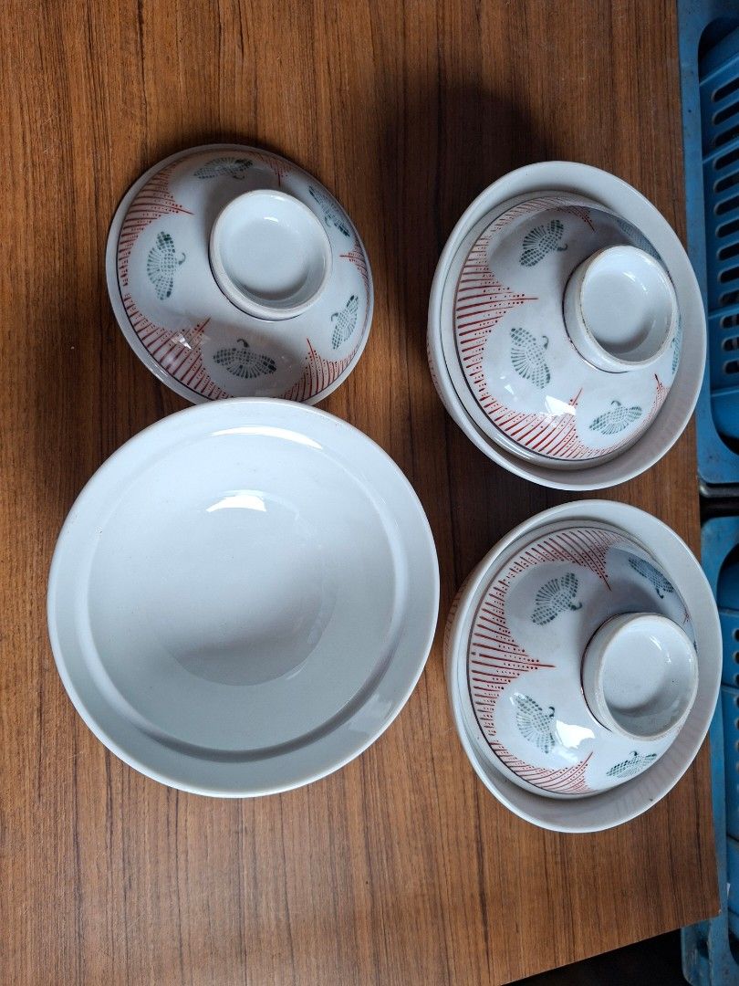 Lidded Rice/Soup Bowls (Category: Other Kitchenware & Tableware) located in Consolacion. Submitted by luxekerei (Listing ID 1458987637, Image 2). Description: .