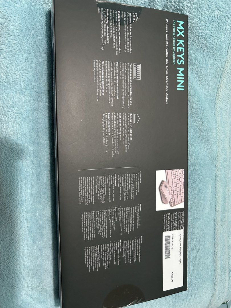 Logitech MX KEYS MINI (Category: Computer Keyboard) located in Pasay City. Submitted by louj28 (Listing ID 1458936912, Image 2). Description: Rose .