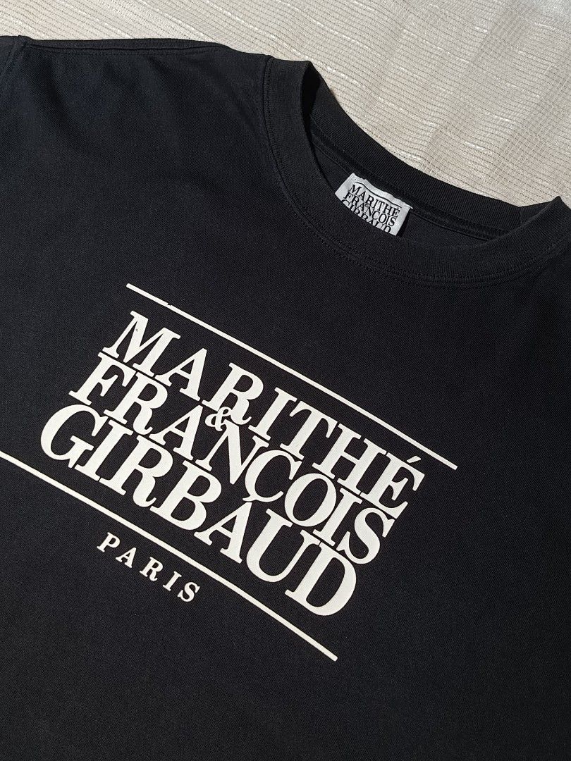 MARITHE FRANCOIS GIRBAUD Classic Logo Tshirt (Category: Tshirts & Polo Shirts ) located in Manila. Submitted by deftzy (Listing ID 1459087679, Image 3). Description: Width: 21" Length: 29" Issue: Check last photo..