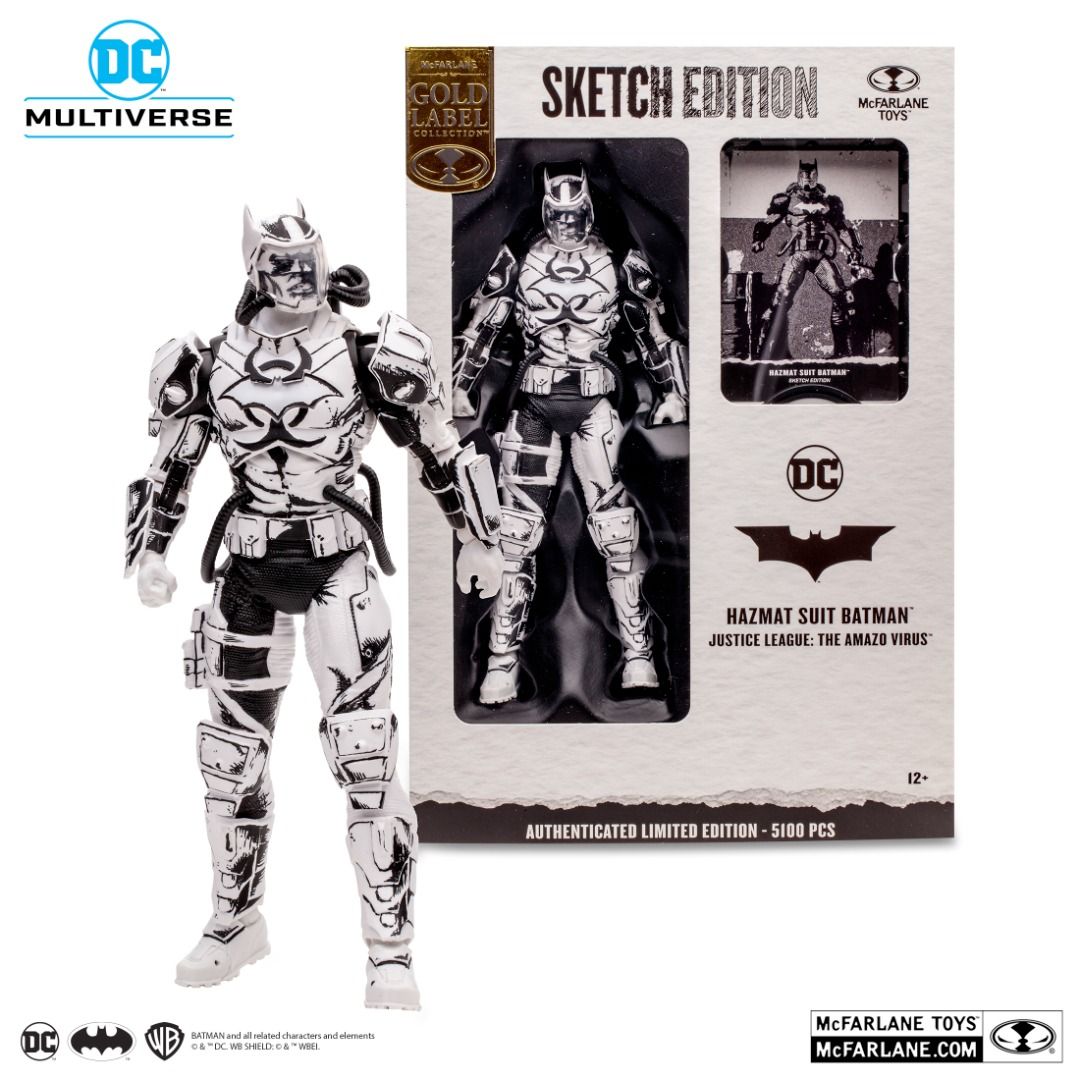 McFarlane Sketch Edition Spawn Batman Joker Gold Label (Category: Figurines & Statues) located in Manila. Submitted by reefermadness03 (Listing ID 1456401280, Image 3). Description: For Sale !!! McFarlane Sketch Edition Gold Label Limited Editions Batman Hazmat Suit - 2,650 The Joker: The Comedian - 2,850 Spawn with Throne - 4,400 Sligthly negotiable Can give discount if you take them all !! Loc: Manila / Makati MOP: BDO / BPI / Gcash MOD: Lalamo