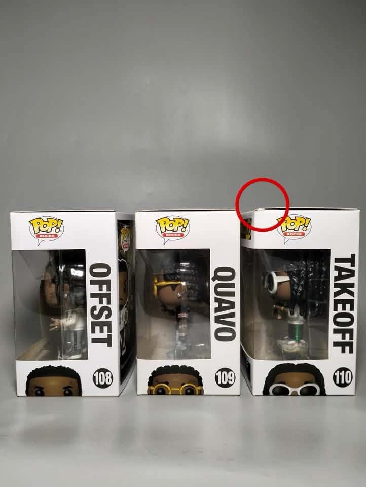Migos | Funko Pop SET (Category: Designer & Blind Box Toys) located in Imus. Submitted by geloman23 (Listing ID 1458938200, Image 3). Description: Migos | Funko Pop - ₱1,000 SET Condition - NOOB | Good *Actual photo posted First to pay basis❗❗❗ Priority - ASAP buyer No reservation FIRM PRICE Location : Imus Cavite Shipping 🚘 -Lalamove -LBC branch pick-up -J&T door to door Mode of payment 💰 -Gcash 🫶.
