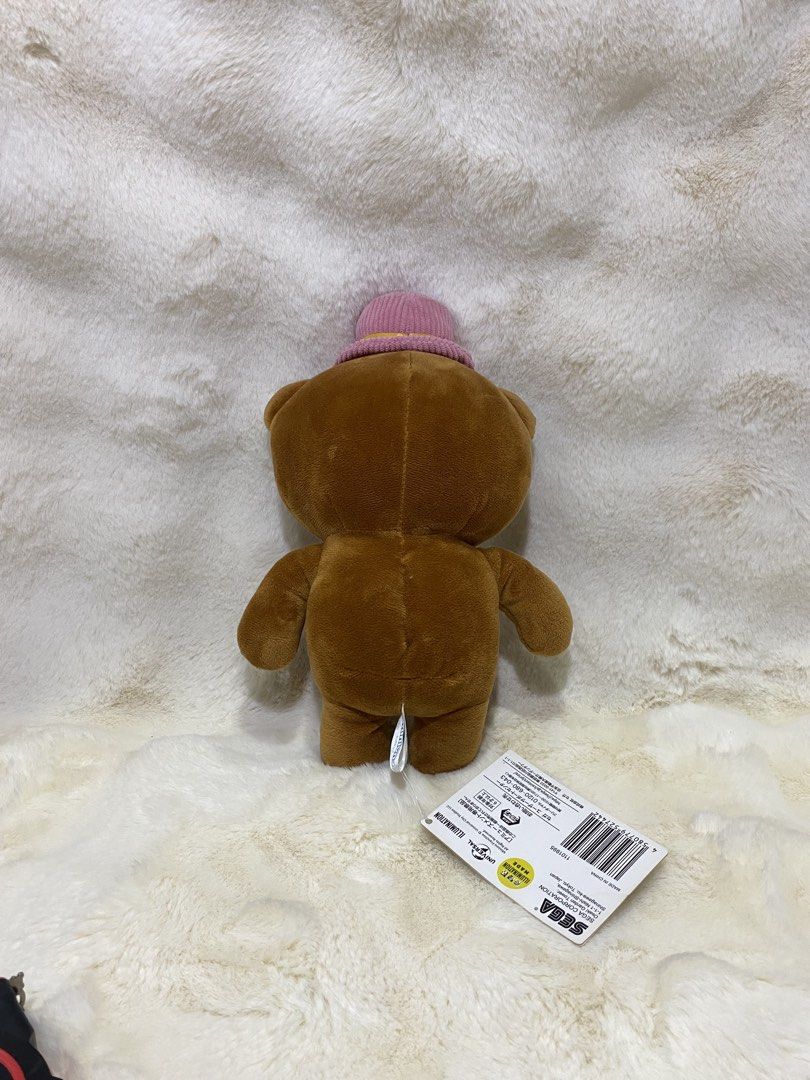 Minions Teddy”Tim” Bear Plush Toy with Hat and Bowtie (Category: Plushies & Soft Toys) located in Kalibo. Submitted by ollie_stuffshop (Listing ID 1458888973, Image 2). Description: 28cm x 18cm Before you send your inquiries: ❗️Last Price is already posted ❗️Manage your expectations, WYSIWYG ❗️May need washing ❗️Dropoff is every Wednesday & Sunday - Adorable brown teddy bear plush toy. - Features a cute pink hat and pink bowtie. - Comes with an a