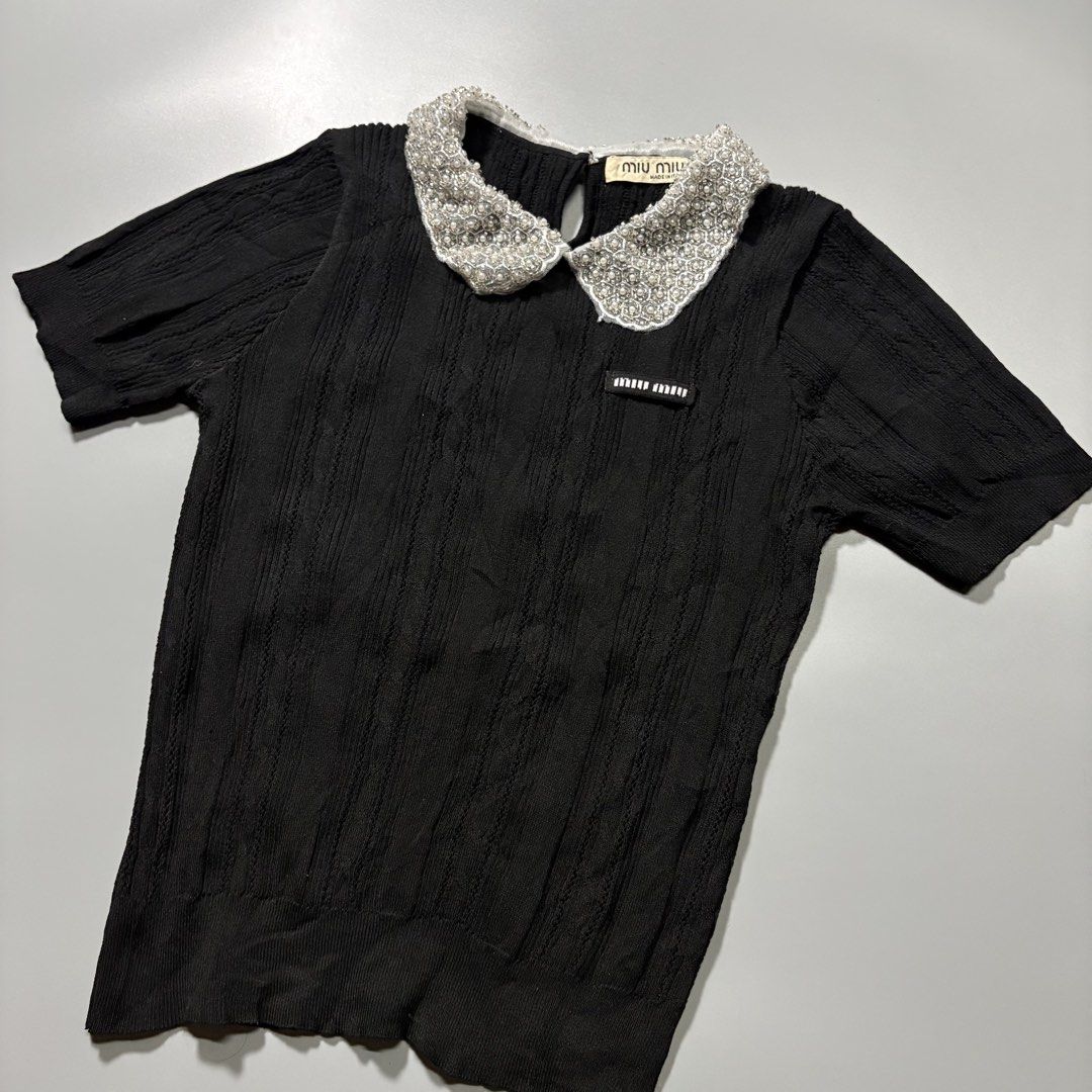 Miu Miu (Category: Shirts) located in Tayabas. Submitted by bayabaskartell (Listing ID 1458981274, Image 3). Description: .