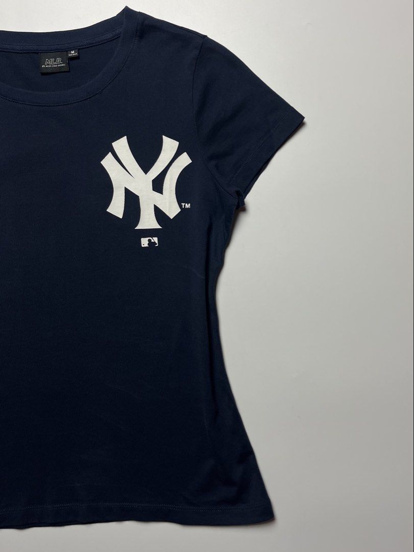 MLB New York Yankees Tee (Category: Shirts) located in Bulacan. Submitted by way2lifestyle (Listing ID 1458941527, Image 3). Description: (In Inches) Best Fit: Small Width: 17” Length: 22” Excellent condition.