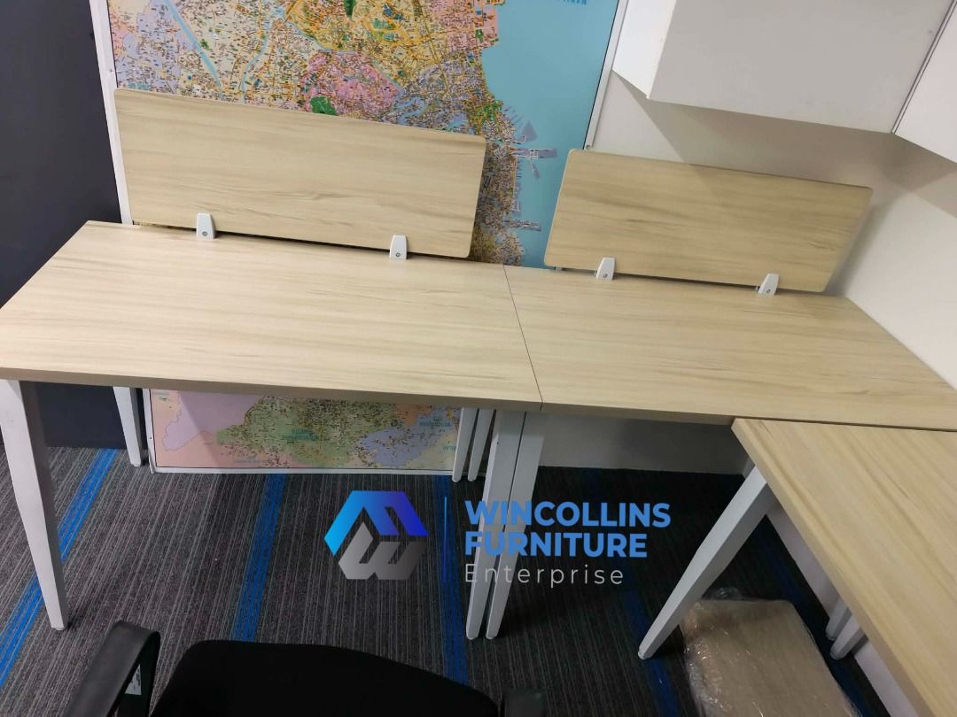 MODULAR WORKSTATION COMPUTER TABLE FURNITURE (Category: Tables & Sets) located in Caloocan City. Submitted by wincollins34516 (Listing ID 1458947789, Image 3). Description: Upgrade your office with our high-quality, made-to-order office furniture designed to match your preferred style, space, and requirements. 🏢 Whether you're furnishing a new office or renovating your workspace, WINCOLLINS FURNITURE ENTERPRISE provides durable, functional, and 