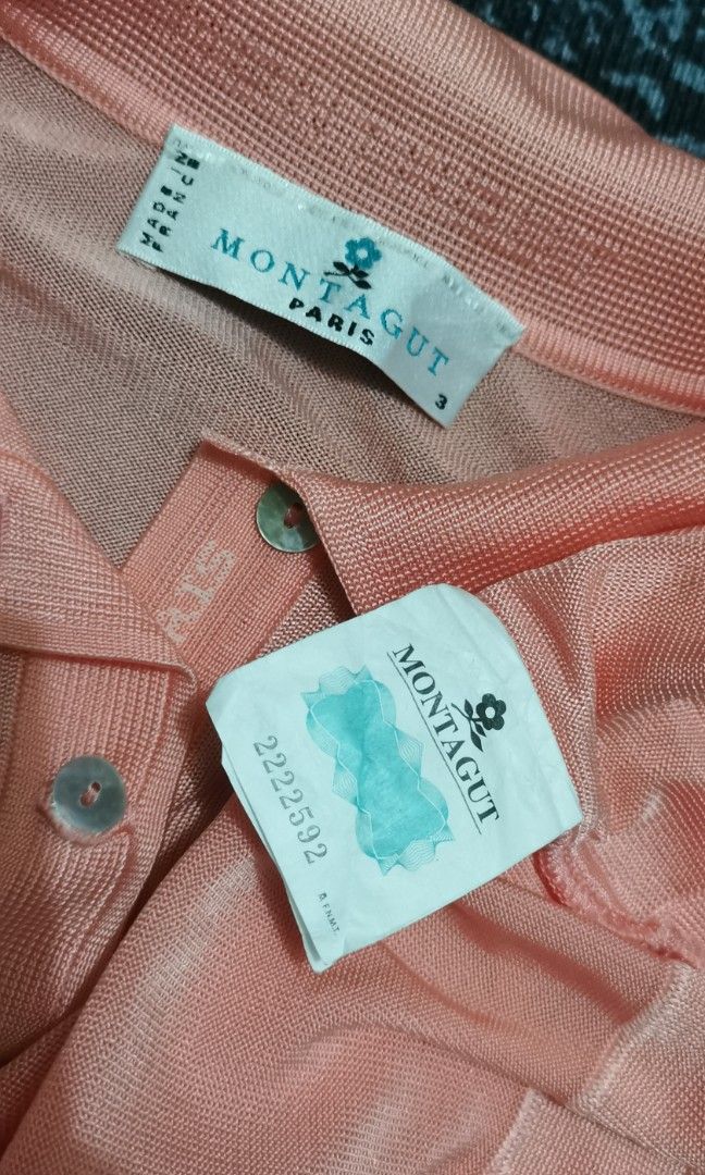 Montagut Paris polo shirt (Category: Shirts) located in San Jose. Submitted by thrift_ni_sir (Listing ID 1459080103, Image 2). Description: Brand new condition MOP gcash MOD j&t Add shipping fee.