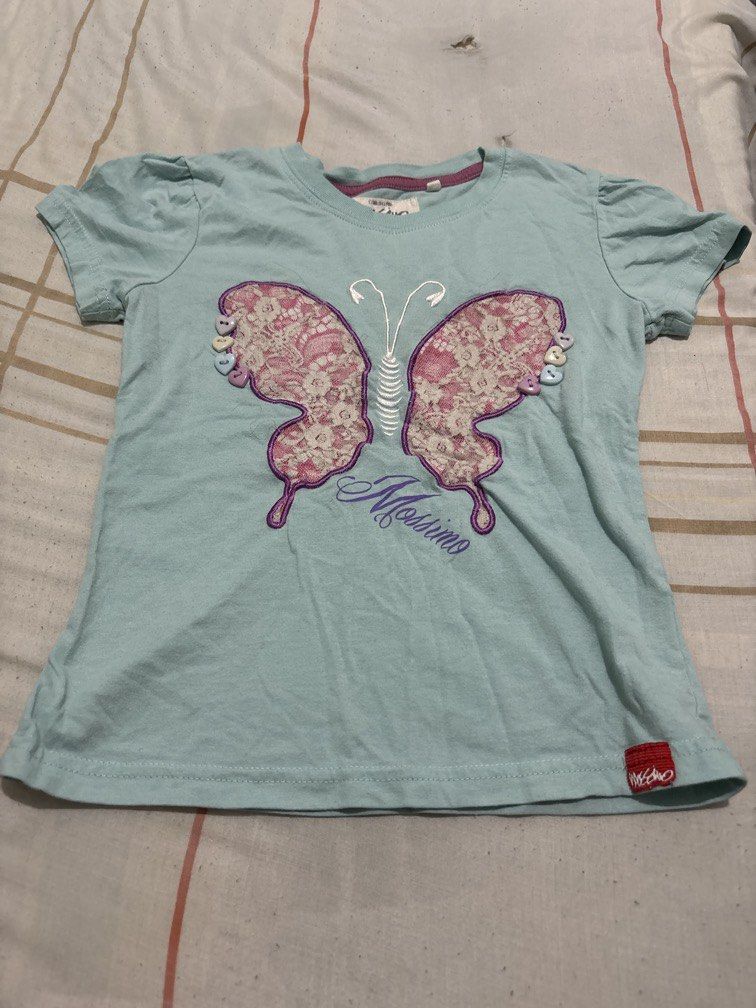 Mossimo kids butterfly design shirt medium (Category: Babies & Kids Fashion) located in Manila. Submitted by vintageaccessories (Listing ID 1458995951, Image 1). Description: .