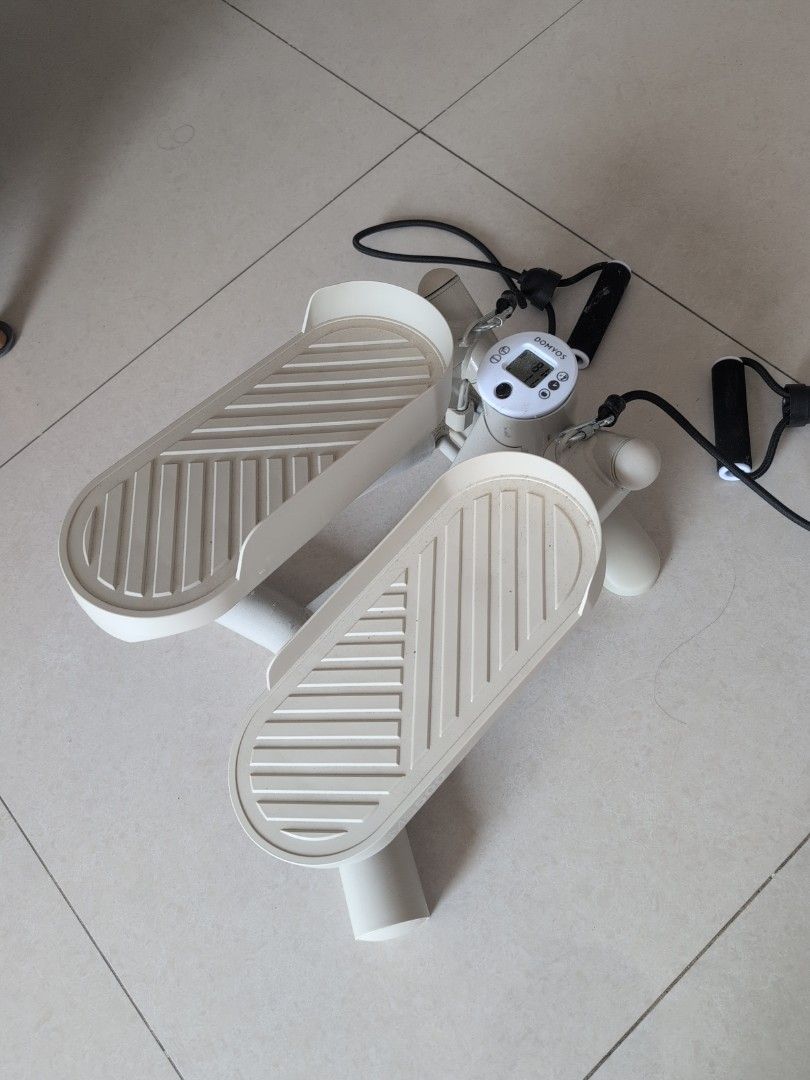 Domyos Step Walker Decathlon (Category: Cardio & Fitness Machines) located in Calamba. Submitted by juanpatino (Listing ID 1458899312, Image 1). Description: Domyos Step Walker Beige In very good condition. Good gentle cardio for while watching or during meetings. Bought last 2025 for around 3k. .