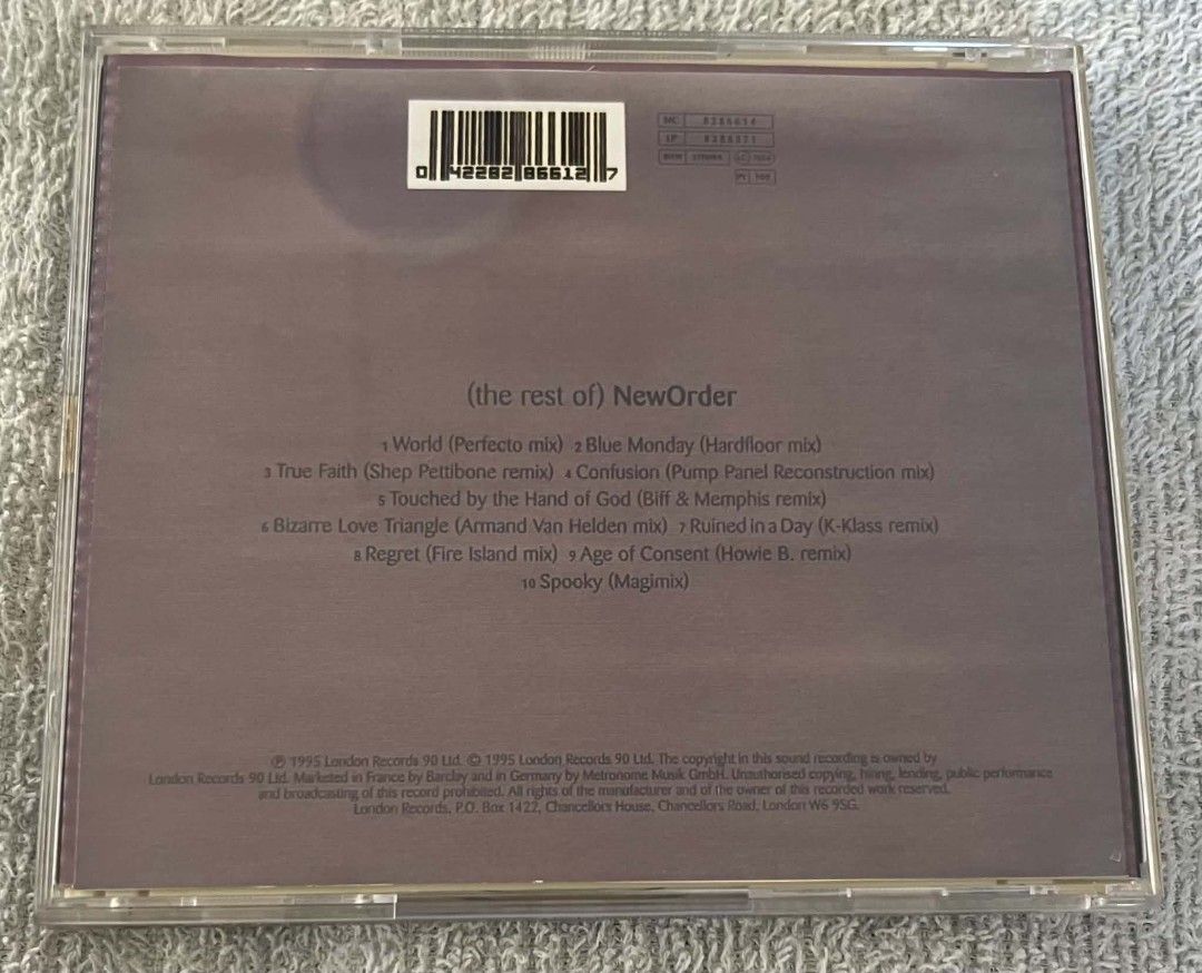 New Order - The Rest Of (Category: CDs & DVDs) located in Cebu City. Submitted by g_roshamboo (Listing ID 1458927389, Image 3). Description: cd.