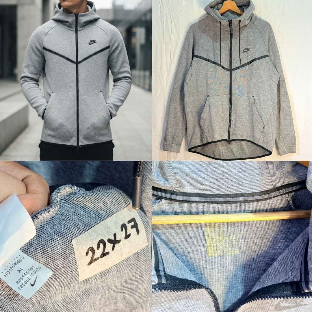 Nike Tech Fleece Gray (Category: Coats, Jackets and Outerwear) located in Manila. Submitted by by.jzone (Listing ID 1458923851, Image 1). Description: Nike TF gray Size: fits L Condition: very good Issue: faded tag PRICE : 680 + sf DISCLAIMER: I hereby declare that I do not own the rights of any of the brands listed. All rights belong to the rightful owners. No Copyright Infringement Intended.