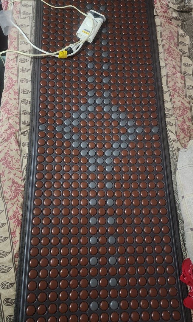 Nuga Besr T11 (Category: Massage Devices) located in Manila. Submitted by bogart23e (Listing ID 1458968401, Image 1). Description: Nuga Best T11 Tourmanium Mat - Original Korean Heating Mat For sale is my original Nuga Best T11 Tourmanium Mat. This is the full-body model and one of the newer versions from Nuga Best. It is original Korean made and not an imitation. All tourmanium ceramic stones are complete and intact. The mat is 100% working and 