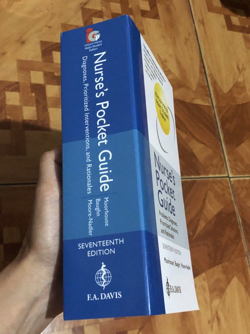Nurse's Pocket Guide 17th Edition (Category: Textbooks) located in Bulacan. Submitted by declutterwithmarga (Listing ID 1458979366, Image 2). Description: brand new condition.