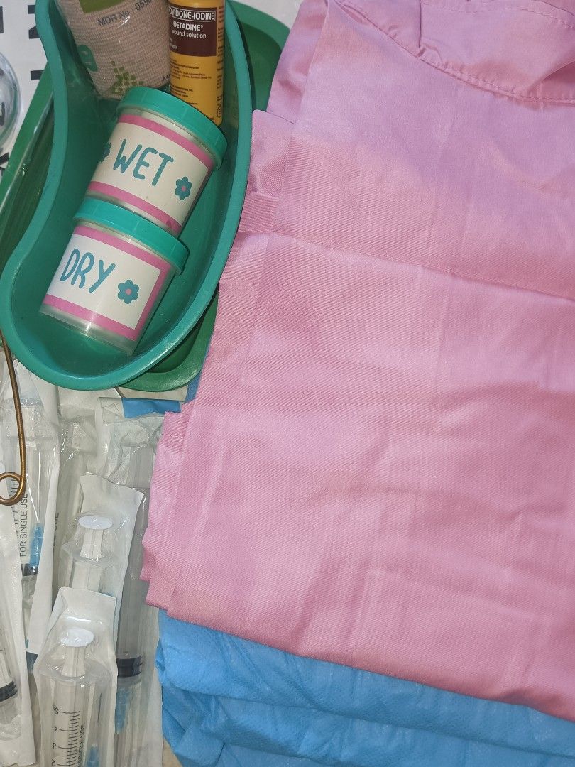 Nursing Paraphernalia (RLE Materials) (Category: Medical Supplies & Tools) located in Imus. Submitted by yjlovre (Listing ID 1458939720, Image 3). Description: – take all (everything in the picture) :) – chn bag also available (ceu) rfs: alr graduated! decluttering 📌 loc: imus, cavite 🛒 mop: gcash / maya (PAYO) 🖇️ mod: j&t / lbc / sdd (buyer's expense).