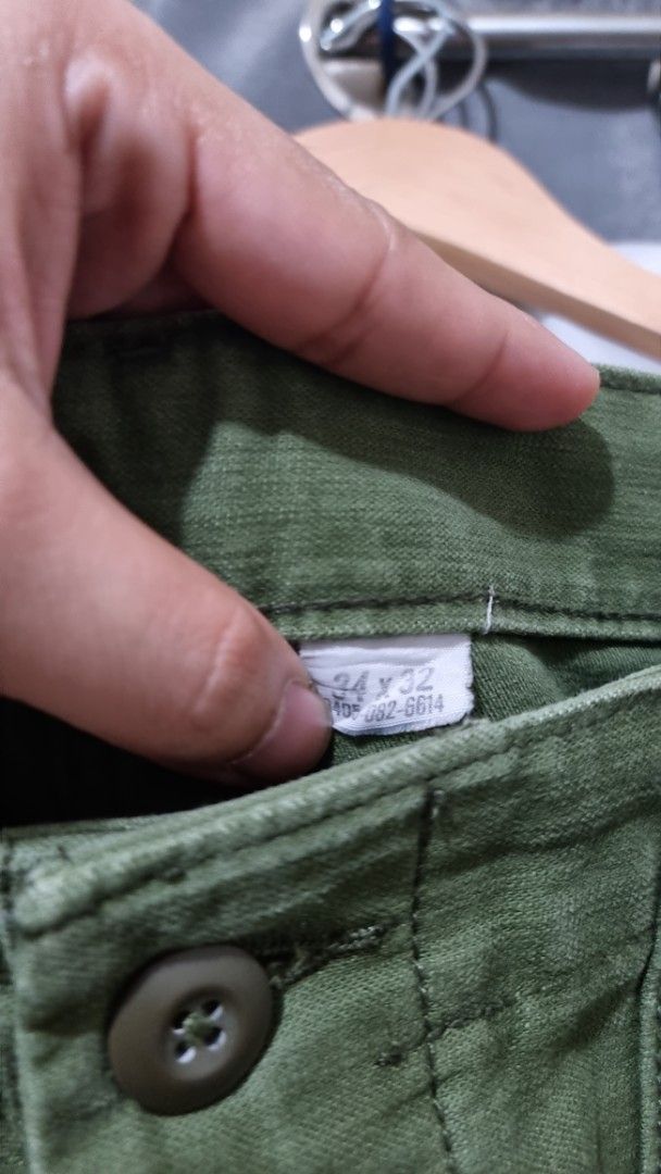 OG 107 Baker Pants Saucezhan (Category: Jeans) located in Las Pinas. Submitted by rancorcoleski (Listing ID 1459039573, Image 2). Description: LAID FLAT MEASUREMENTS (inches): Waist: 17.5 Front Rise: 14.5 Outseam: 38.5 Inseam: 26.7 approx Thigh: 13 Hem: 8.5 - Like new, with the exception of one blue dot on the right front pocket. Barely noticeable. - Open for offers, let's talk. Terms & Conditions: No refunds, no returns. Make sure this item fits