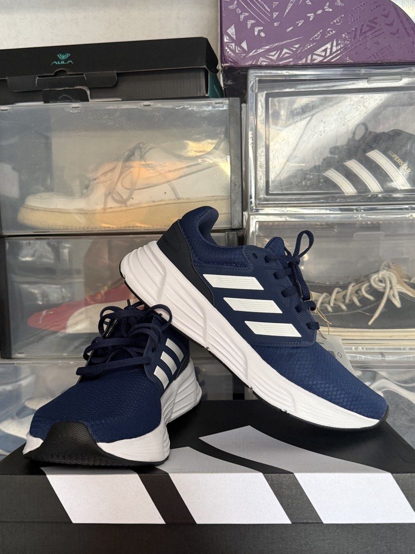ORIGINAL ADIDAS SHOES (SIZE 9 1/2) (Category: Sneakers) located in Quezon City. Submitted by jacobsanchoo (Listing ID 1458935966, Image 1). Description: ORIGINAL ADIDAS SHOES (SIZE 9 1/2) USED ONCE NO ISSUE ORIGINAL BOX SIZE 9 1/2 NEGOTIABLE SEE DETAILS ON PICTURE CAN DO MEETUP QC OR LALAMOVE PMPM.