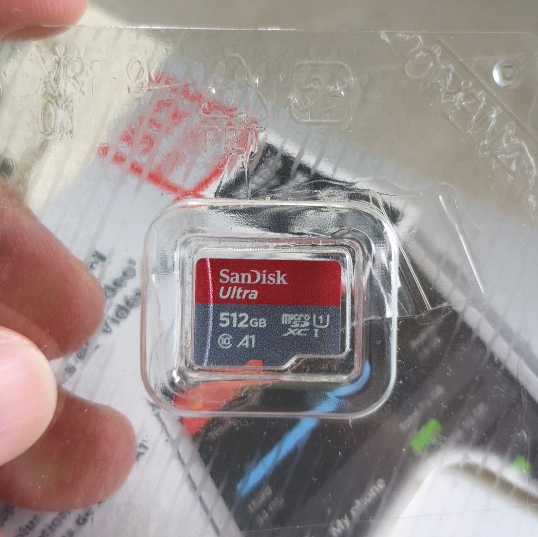 Original SanDisk Ultra 512gb Micro SD Card (Category: Memory & SD Cards) located in Pasig City. Submitted by beaufindsph (Listing ID 1458961002, Image 2). Description: Last price 4,000 for sure buyer‼️ • 100% Original and Authentic (Unli testing) Orig Price 7,500 • No Issue •Lightly used, good as new (Lady-owned, only used on Nintendo for 1month then opt to sell kaya di na nagamit) • Compatible with DJI, Insta360, GoPro, Drones, CCTV, Dashcams, S