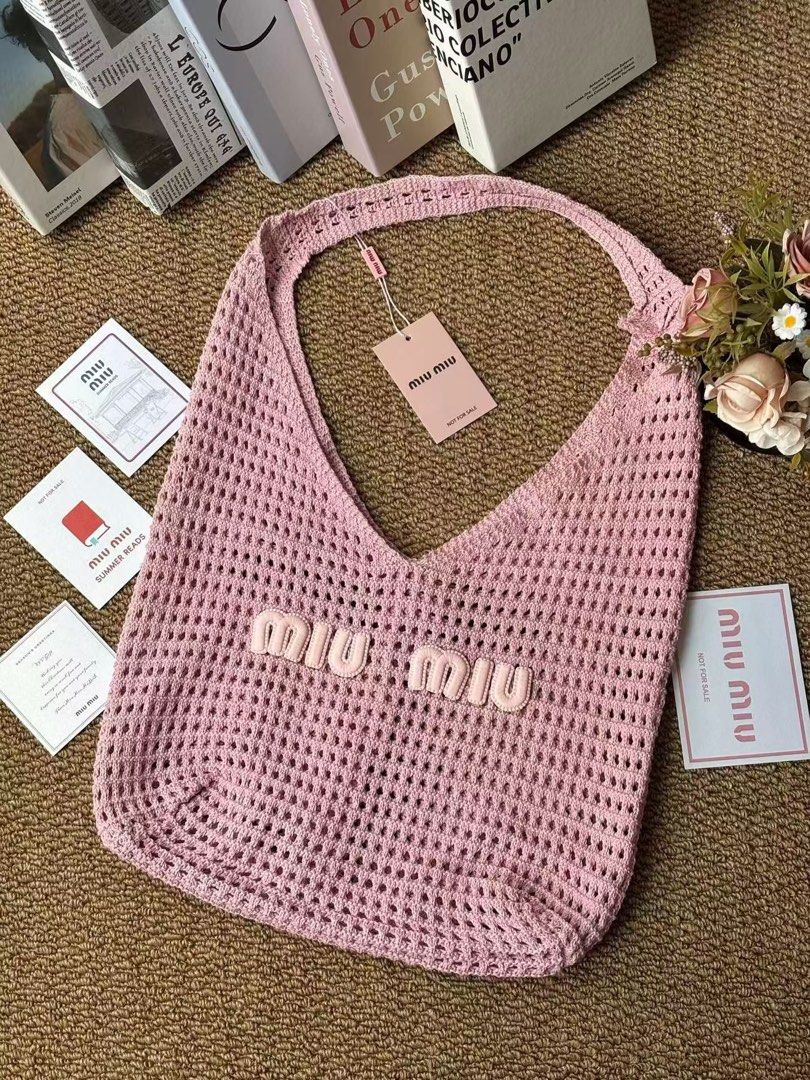 Pink Knitted Bag VIP GIFT | GWP (Category: Beach Bags) located in Bulacan. Submitted by allysalvador11 (Listing ID 1458923778, Image 1). Description: Size：37*28cm ​ Due to manual measurement and different measurement methods, please allow 1-3cm deviation. PREORDER NO RUSH SHIPPING! If in doubt, don’t buy! Pls read before ordering. Actual pic posted All prices are fixed. No haggling Strictly PAYMENT FIRST & Shipping only We can also do lalamove if