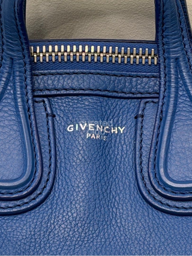 Preloved ★ GIVENCHY Nightingale (Mini) (Category: Luxury Bags & Wallets) located in San Juan City. Submitted by curated.club (Listing ID 1459043549, Image 2). Description: ★ authenticated by LegitGrails—authenticity certificate included ★ please read bio and last slide of this listing before ordering ★ actual item color may differ slightly due to lighting and screen settings ★ bag only—no original inclusions; generic drawstring bag will be provid