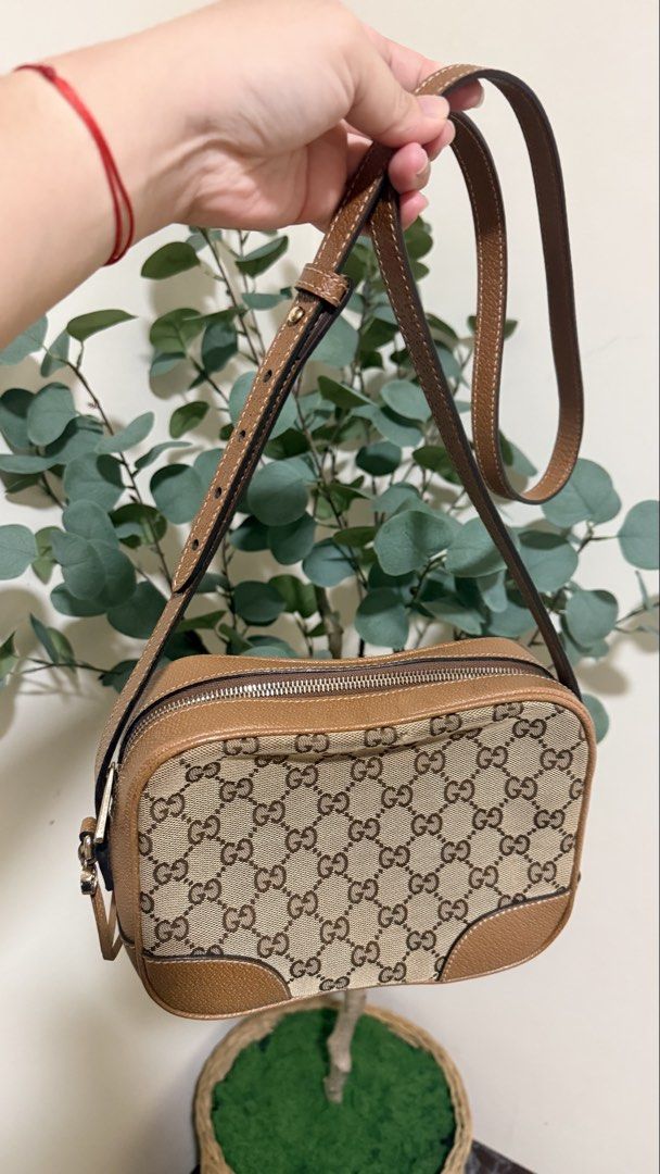 Gucci Bree Camera Bag (Category: Luxury Bags & Wallets) located in San Jose. Submitted by etc.byflc (Listing ID 1449765294, Image 1). Description: 📍 Batangas 📌 Payment first, no COD 🛵🚚 Shipping via J&T or LBC 📩 for inquiries - Authentic Gucci Bree Camera Bag - Personal preloved item - Condition: Rank A (Excellent) - Includes: Dust bag, care cards, controllato with serial intact - Shows minimal signs of usage - Available and ready for shippin