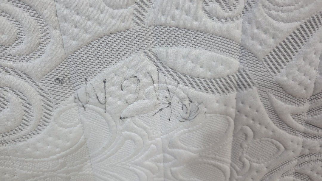 PRE-LOVED Gala Bed Premium Memory Pocket Spring Mattress (Category: Bed Frames & Mattresses) located in Pasig City. Submitted by dekalatering (Listing ID 1459030476, Image 3). Description: Mandaue Foam Gala Bed Premium Memory Spring Mattress Single (78x42in) ✨ Bought only 2 months ago – still in excellent condition! Selling because our kids want a bunk bed, so this mattress is no longer needed. It's been rarely used and has mostly been kept cover